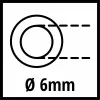 Slang Einhell 4138200 luchtcompressor-accessoire 15 m