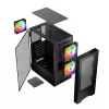 Logic ARYA ARGB MINIDI USB 3.0 behuizing zwart