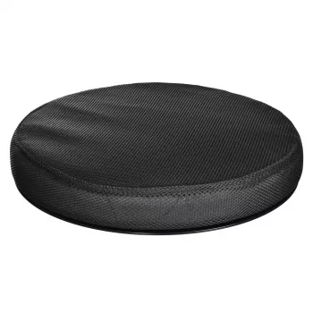 Orthopedisch draaikussen ActionMed PO600AM — rond zitkussen, 360°-draaiing, 1,5 kg, zwart
