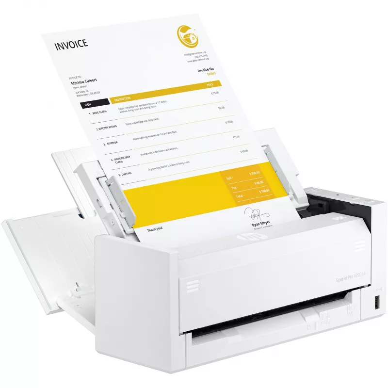 ADF-scanner HP ScanJet Pro 4200 s1 600 x 600 DPI A4 blauw wit