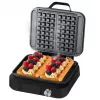 Lovio LVWF002BK wafelijzer 1500W zwart
