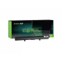 Batterij Green Cell TS38 voor Toshiba-laptops — Li-Ion 14,8V 2200mAh, 4 cellen, zwart
