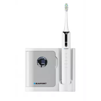 Vibrerende tandenborstel BLAUPUNKT DTS711 – 5 modi, 48.000 bewegingen/min., ingebouwde accu, 4 borstelkoppen, laadstation met UV-sterilisator