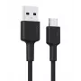 Aukey CB-CA2 OEM USB-C naar USB-A-kabel, nylon gevlochten, 2 m, zwart