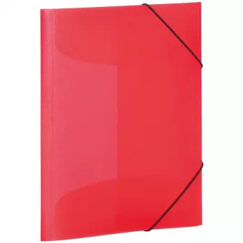Map polypropyleen (PP) HERMA 19504 rood transparant A4