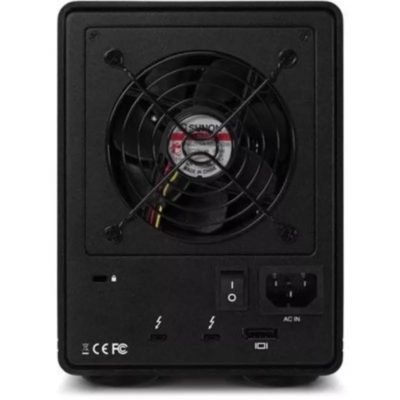 ThunderBay 4 (zwart, 4-bay Thunderbolt 3 externe schijfbehuizing)