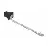 Glasvezel stofkap met ketting DeLOCK 86847 SC-stekker zwart