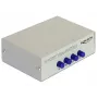 DeLock switch VGA 4 poorts handmatig bidirectioneel - beeldschermschakelaar - 4 x VGA - desktop (87635)