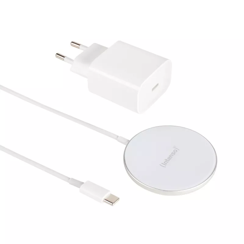 Smartphone Intenso MW1 draadloze snellader USB binnen 12V