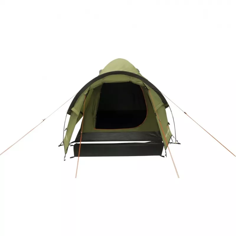 Easy Camp Setesdal 2 koepeltent (olijfgroen, met tunnelvoorluifel, model 2025)