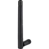 Delock 88339 Wi-Fi 802.11 b/g/n antenne, RP-SMA, 2 dBi, omnidirectioneel, kantelscharnier, zwart