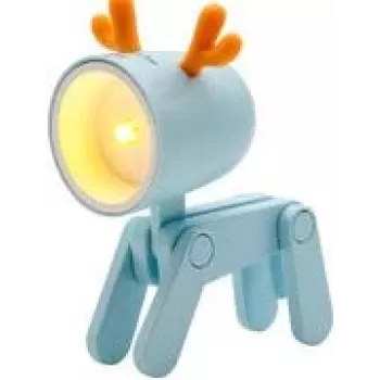 LED-tafellamp RealPower 486311 blauw 1 lamp op batterij
