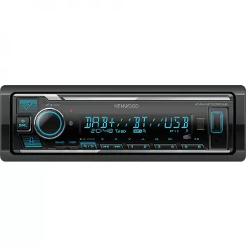 Kenwood KMM-BT508DAB, zwart, 1 DIN, 200 W, 50 W, 24 h, AAC, FLAC, MP3, WAV, WMA