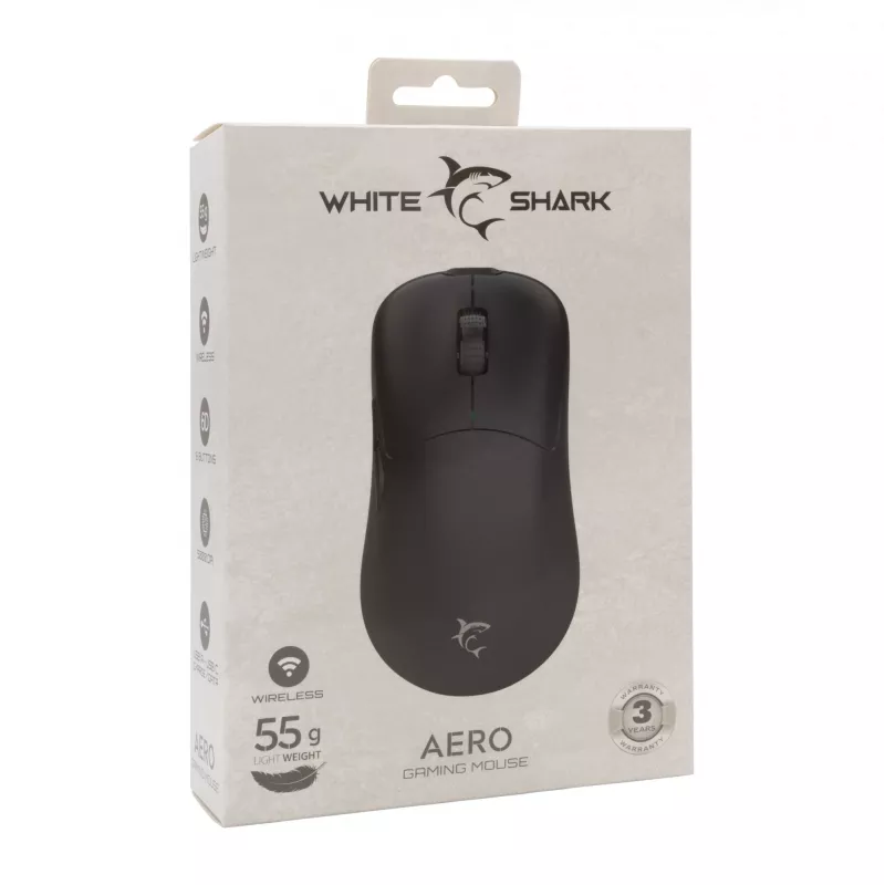 White Shark WGM-5015 Aero zwart