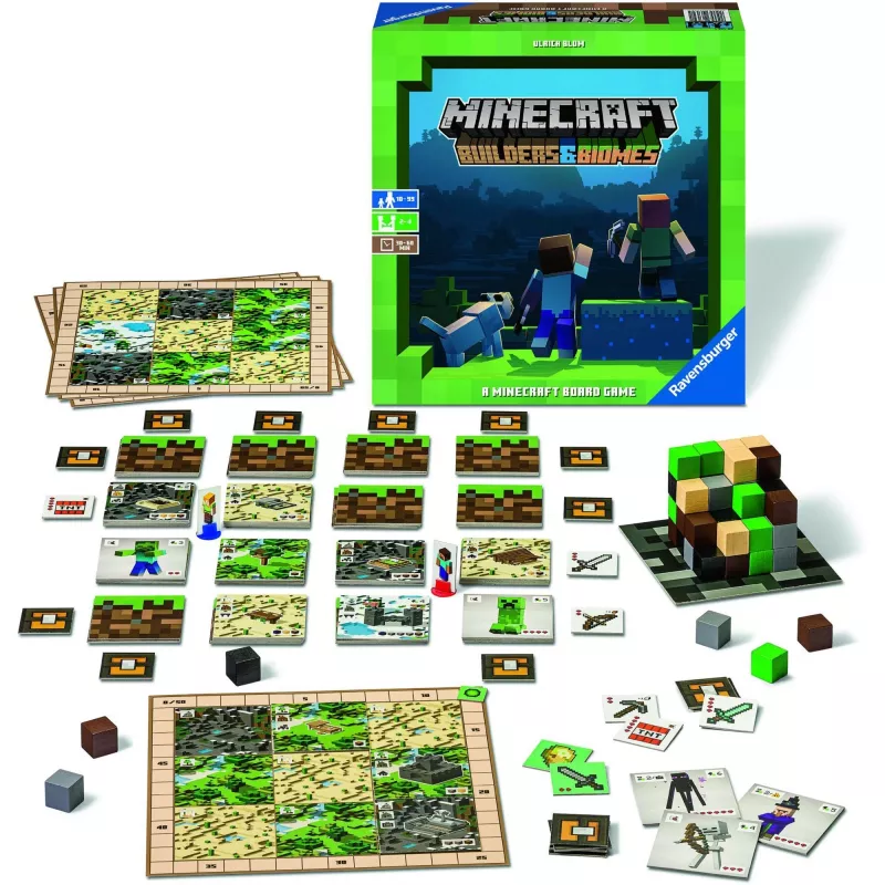 Minecraft Builder & Biomes, bordspel