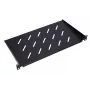 Extralink EX.14480 legplank voor 19-inch kasten, staal, zwart, 1U, 350 mm