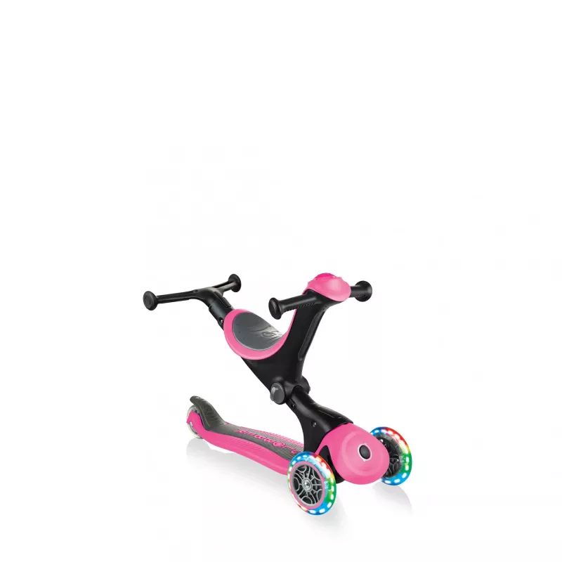 Globber | step | roze | Scooter Go Up Deluxe Lights