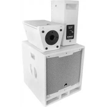 Actieve PA-luidspreker Omnitronic MAXX-1206DSP wit 120W RMS