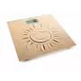 Esperanza EBS006 personenweegschaal elektronische personenweegschaal vierkant beige