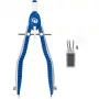 Herlitz my.pen snelverstelbare passer, blauw/wit