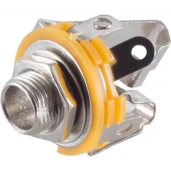 Stereobus ShiverPeaks 50250 6,3 mm open jackbus, metalen behuizing