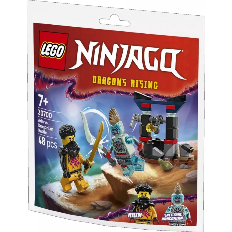 Constructiespeelgoed LEGO-set 30700 Arins gevecht met de drakenman Polybag (miniset)