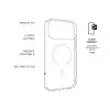 FIXED MagPure Achterkant van TPU/PC voor Apple iPhone 17 Pro Max, transparant