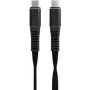 Menatwork NCABLE-LE-UC-UC-1.2M USB-kabel 1,2 m USB-C zwart (NCABLE-LE-UC-UC-1.2M)