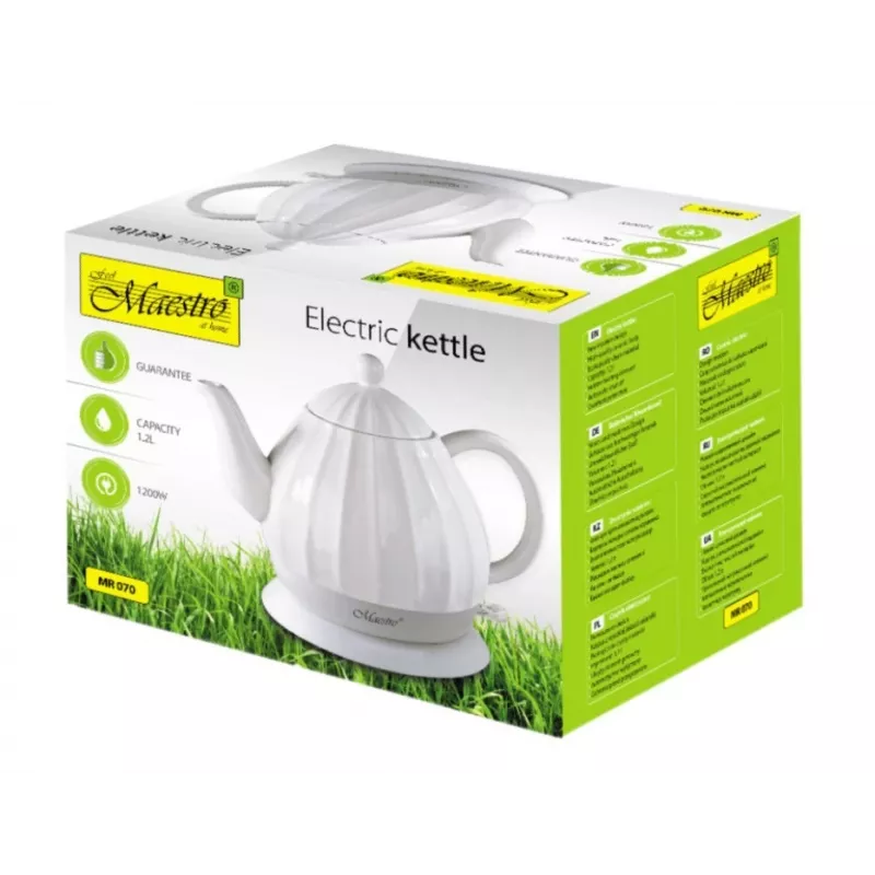 Feel-Maestro MR070 waterkoker 1,2 L 1200 W wit