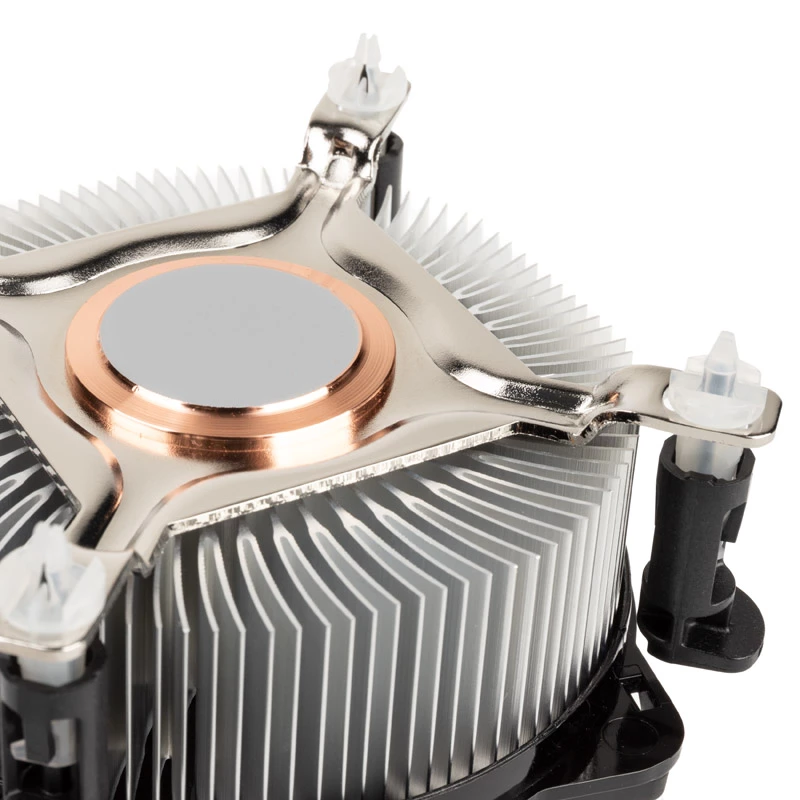 CPU-koeler Akasa AK-955A-BV2 voor Intel socket T/775, geschikt voor Pentium 4 tot 2,6 GHz