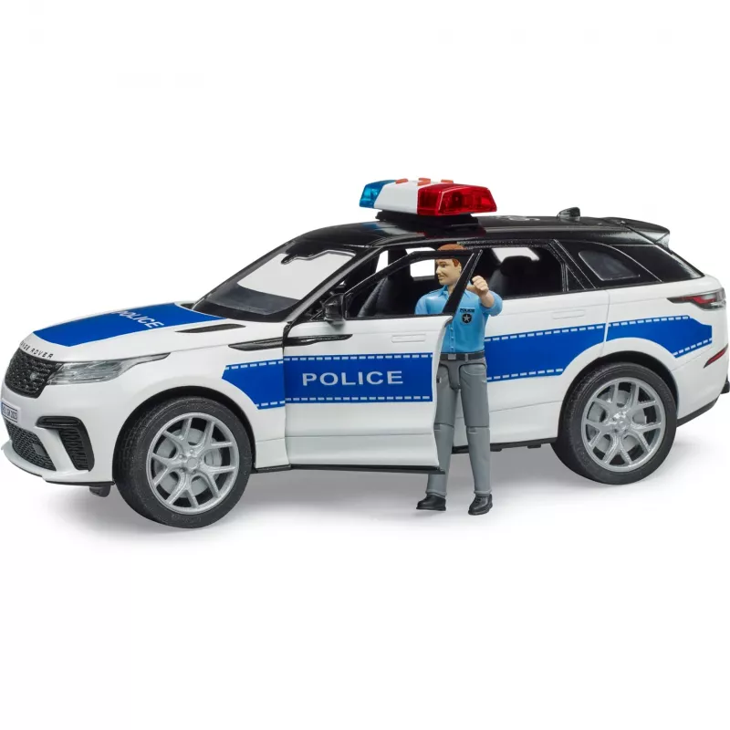 Voertuig Range Rover Velar politie met figuur
