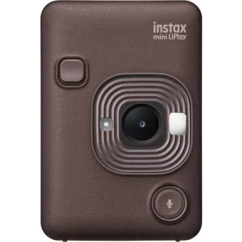 Instantcamera Fujifilm Instax mini LiPlay — 1/5 inch 2560×1920 CMOS, print 86×54 mm, 2,7 inch TFT, brons