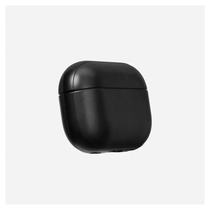 Hoesje Nomad Modern Leather Case — leer, microvezel, polycarbonaat, zwart