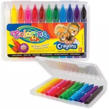 Colorino Kids gezichtsstiften 12 kleuren