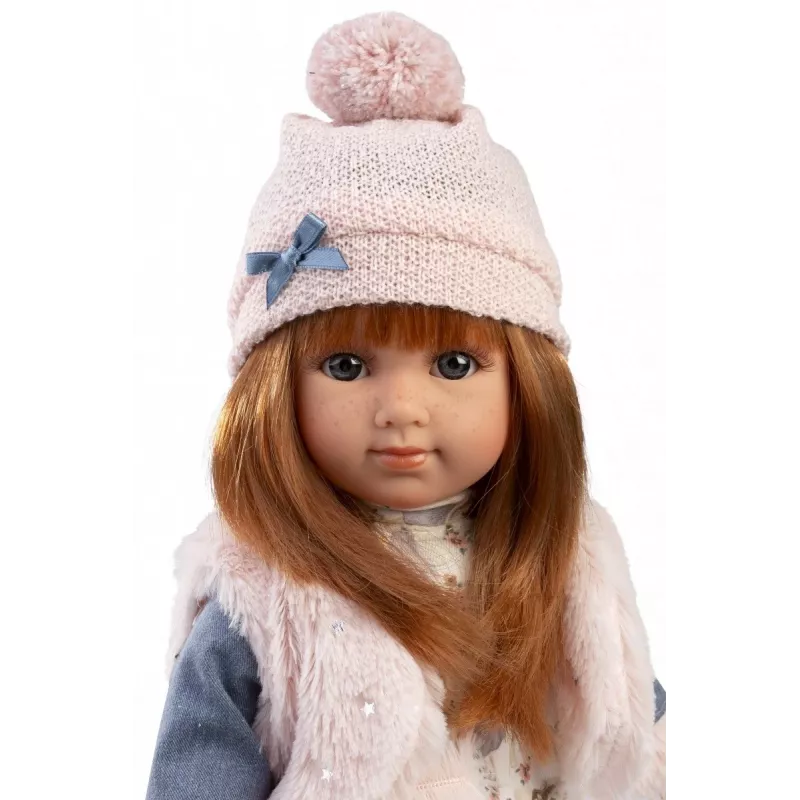 Pop Llorens Nicole 35 cm – realistische kenmerken, zachte lichaam, babypop