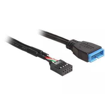 Interne USB-kabel DeLOCK 83776 0,45 m stekker naar bus