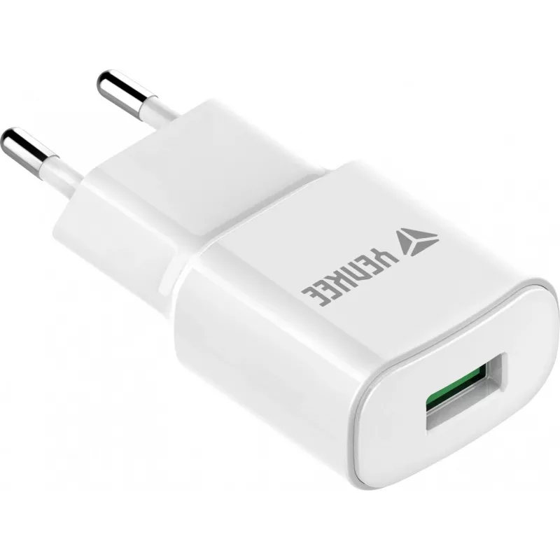 USB-netlader YENKEE YAC 2023WH 18W 3A Quick Charge 3.0