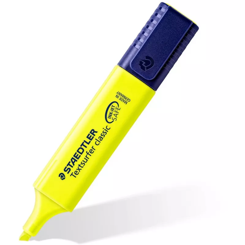 Marker Staedtler Textsurfer classic 364 wigpunt groen oranje roze geel
