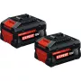 Accupack Bosch Expert accu EXBA18V-80, 2 stuks, 18 V draadloze stroomvoorziening