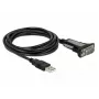 DELOCK Adapter USB 2.0 Type-A naar 1 x Serieel RS-232 DB9 3 m