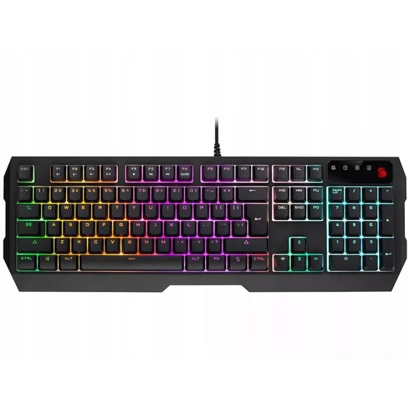 A4Tech Bloody B140N bedraad gamingtoetsenbord, membraan, zwart