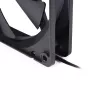 Ventilatormodule Alphacool 24847 zwart kunststof 140x140x25mm