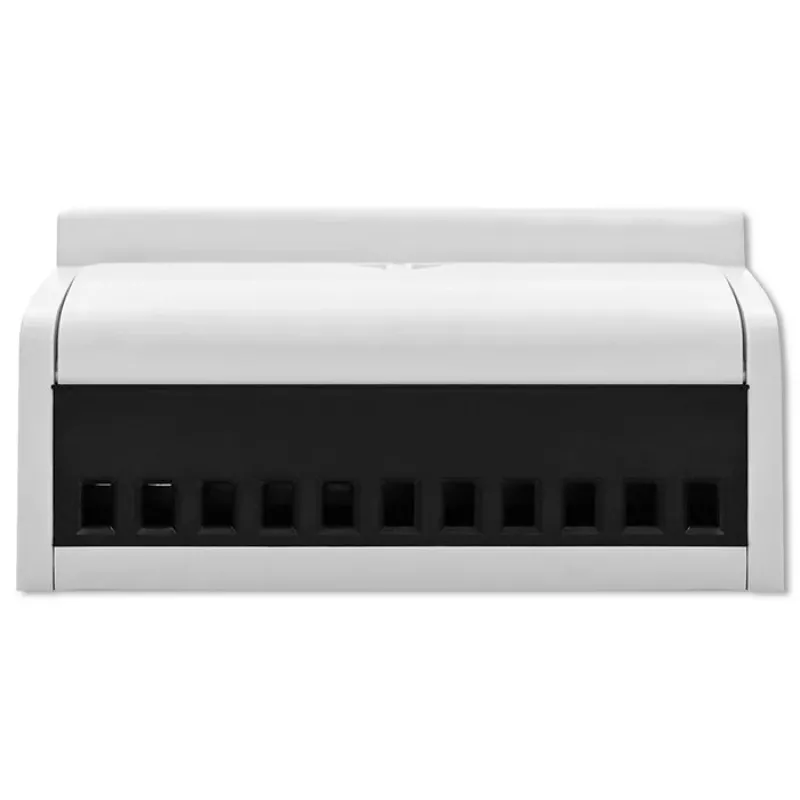 Qoltec driefasige bidirectionele elektronische meter | DIN-rail energieverbruiksmeter | 400V | 100A | LCD | 4P