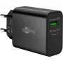 Goobay USB-C PD GaN Dual-snellader 30 W zwart (75335)