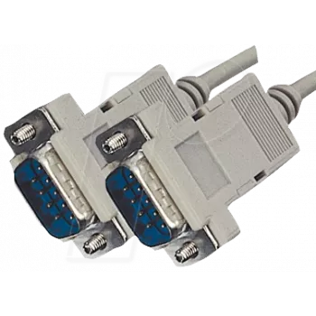 D-SUB-kabel ShiverPeaks 9-polig (D-Sub) stekker-naar-stekker, 5 m lengte