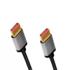 LogiLink DisplayPort-kabel 1 m zwart grijs CDA0104