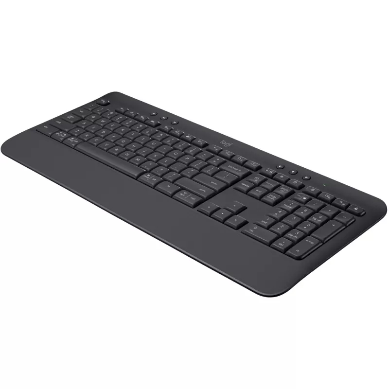 Logitech Signature K650 - toetsenbord - draadloos - Bluetooth 5.1 - QWERTY - Spaans - grafiet (920-010917)