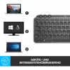 Logitech MX Keys Mini - toetsenbord - verlicht - Bluetooth - QWERTZ - Zwitserse layout - graphite (920-010485)