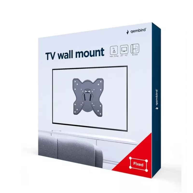 TV-beugel, wandbeugel 23-42 inch / WM-42F-03 Gembird