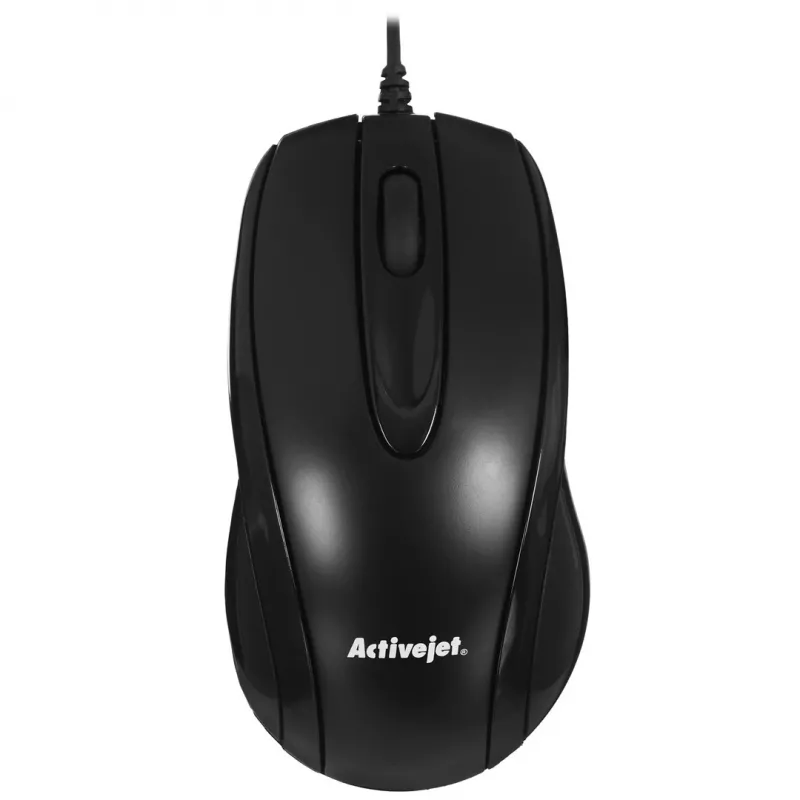 Activejet AMY-083 muis bedraad USB (optisch; 1000 DPI; zwart)